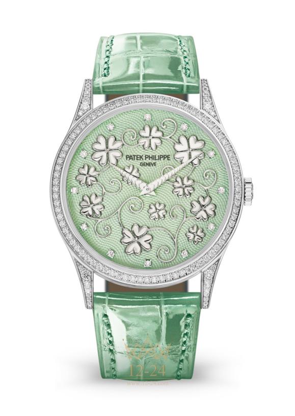 Patek Philippe Pictures in relief Four-Leaf Clover 5077/101G-001