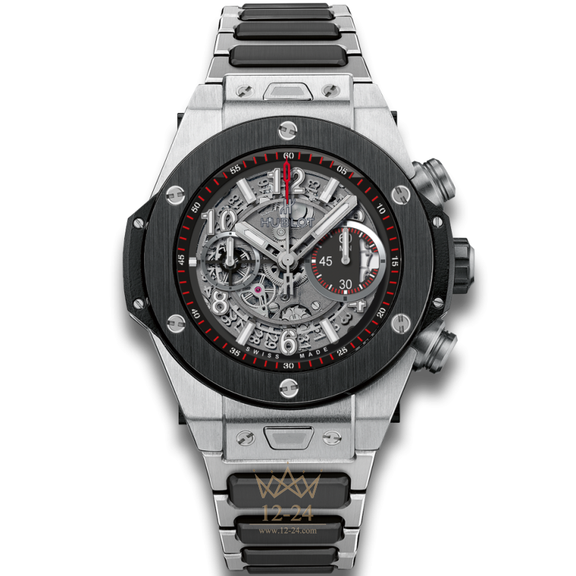 Hublot Unico Titanium Ceramic Bracelet 45 mm 411.NM.1170.NM