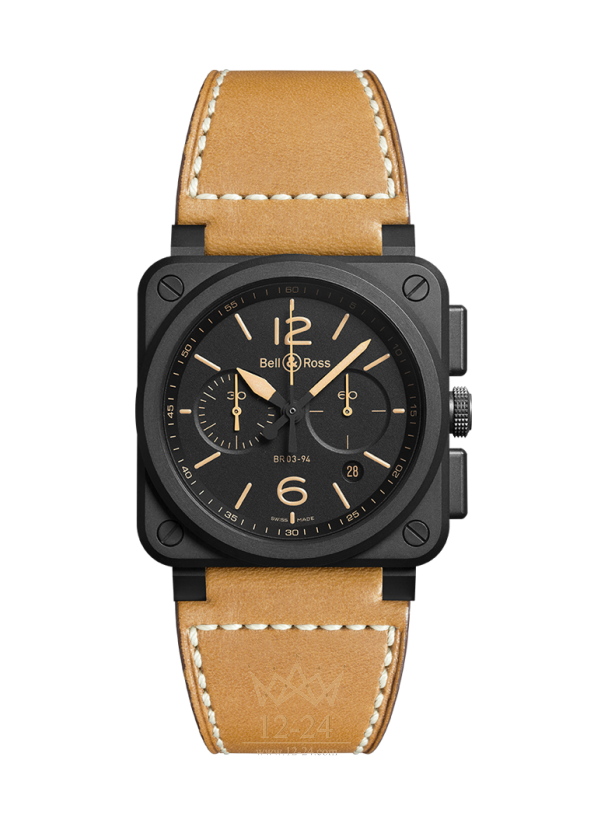 Bell &amp; Ross BR 03-94 HERITAGE CERAMIC BR0394-HERI-CE