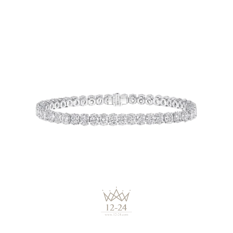 Graff Oval Cut Diamond Bracelet RGB626