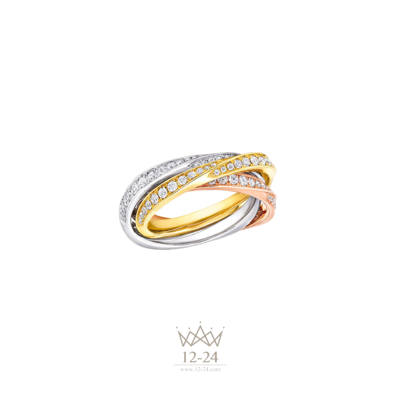 Graff Triple Spiral Pavé Diamond Ring RGR810ALL_RGR810