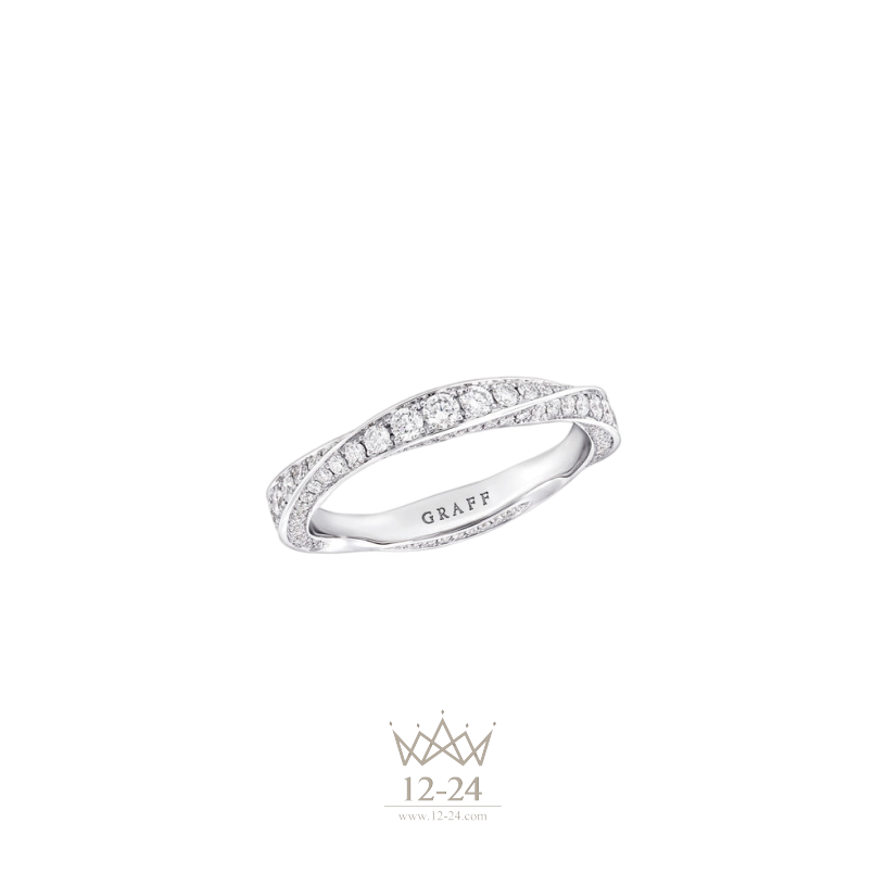 Graff Spiral Pavé Diamond Band RGR782ALL_RGR782