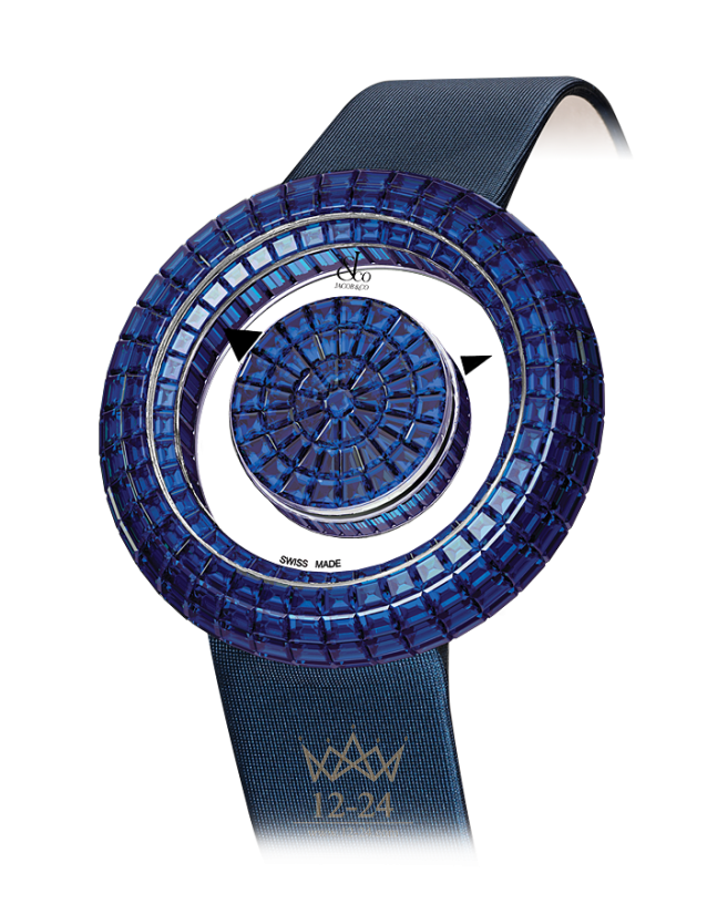 Jacob &amp; Co BRILLIANT MYSTERY FULL BAGUETTE 210.525.30.BB.BB.3BB