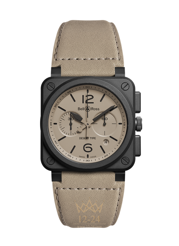 Bell &amp; Ross BR 03-94 DESERT TYPE CERAMIC BR03-94-DESERT-CE