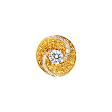 Украшение Graff Swirl Twist Ring Yellow and White Diamond RGR520 — дополнительная миниатюра 1