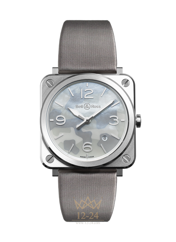 Bell &amp; Ross BR S GREY CAMOUFLAGE BRS-CAMO-ST