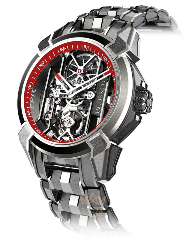 Jacob &amp; Co Epic X Titanium Bracelet EX100.20.PS.RW.A20AA