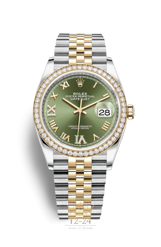 Rolex Oyster 36 мм Steel Yellow gold and Diamonds 126283rbr-0011
