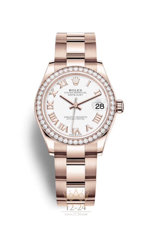 Rolex Oyster 31 мм Gold Everose and Diamonds 278285rbr-0007