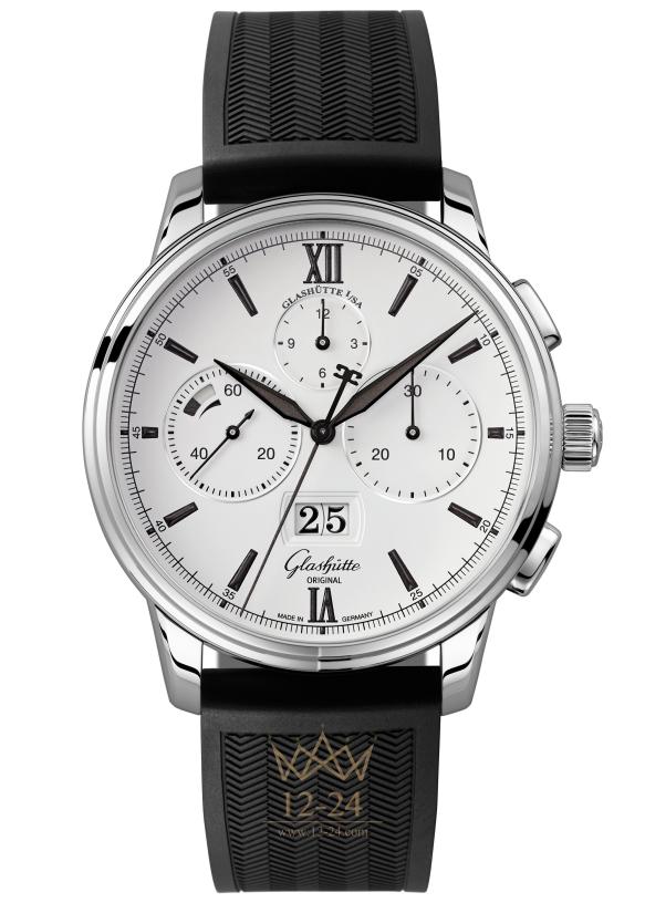 Glashutte Chronograph Panorama Date «Short Fold clasp» 1-37-01-05-02-53