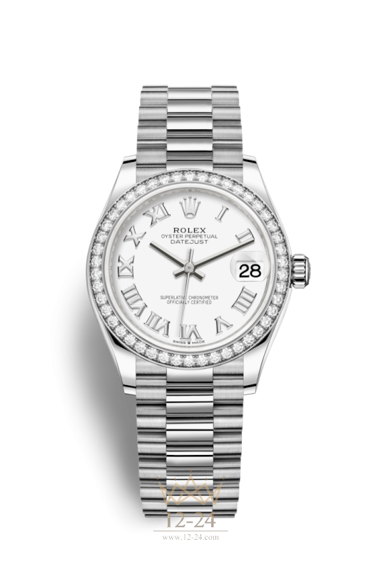 Rolex Oyster 31 мм White Gold and Diamonds 278289rbr-0007