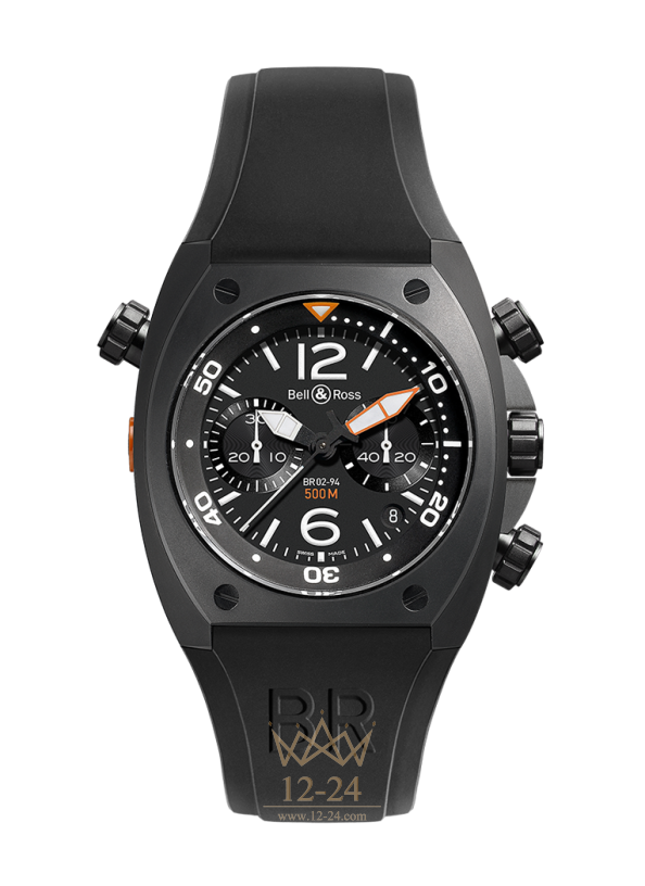 Bell &amp; Ross BR 02-94 CARBON BR02-CHR-BL-CA