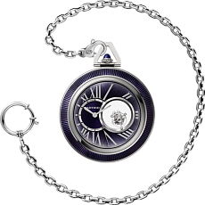Часы Cartier Pocket watch Mysterious double Turbillion WHRO0011 — дополнительная миниатюра 2