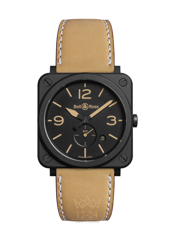 Bell &amp; Ross BR S HERITAGE CERAMIC BRS-HERI-CEM