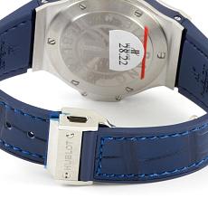 Часы Hublot Steel Blue Diamonds 38 mm 361.SX.7170.LR.1204 — дополнительная миниатюра 3