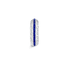 Украшение Graff Spinning Eternity Band Sapphire and Diamond RGR387 — additional thumb 1