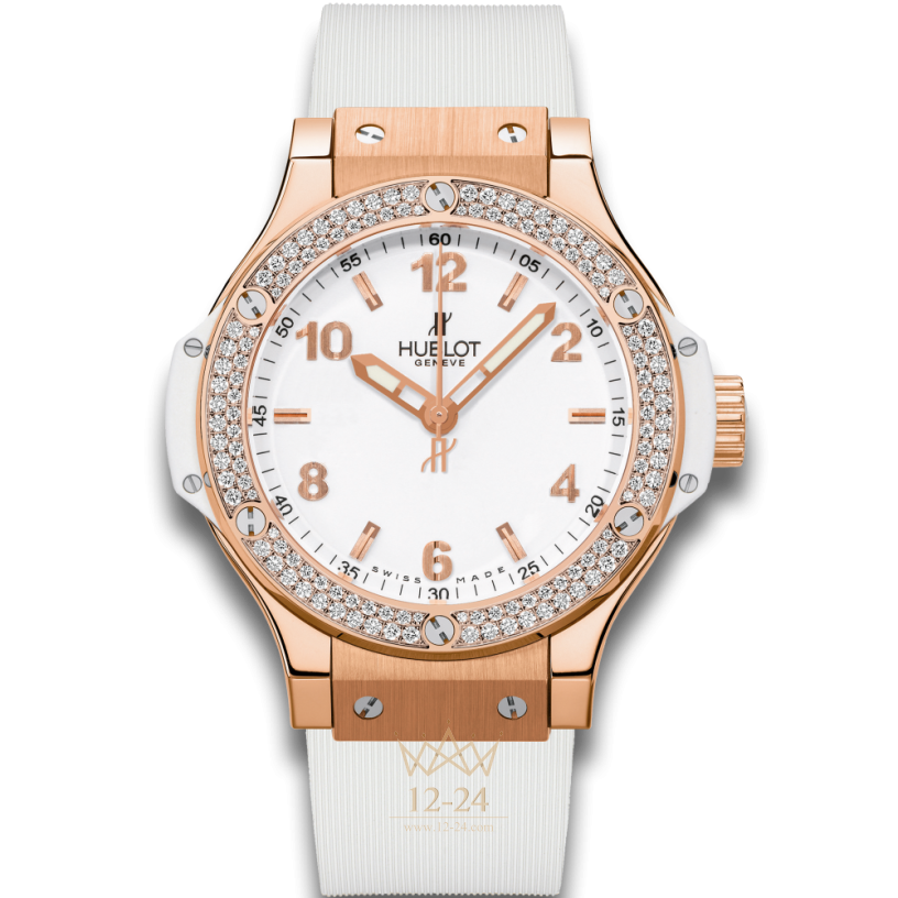 Hublot Gold White Diamonds 38 mm 361.PE.2010.RW.1104