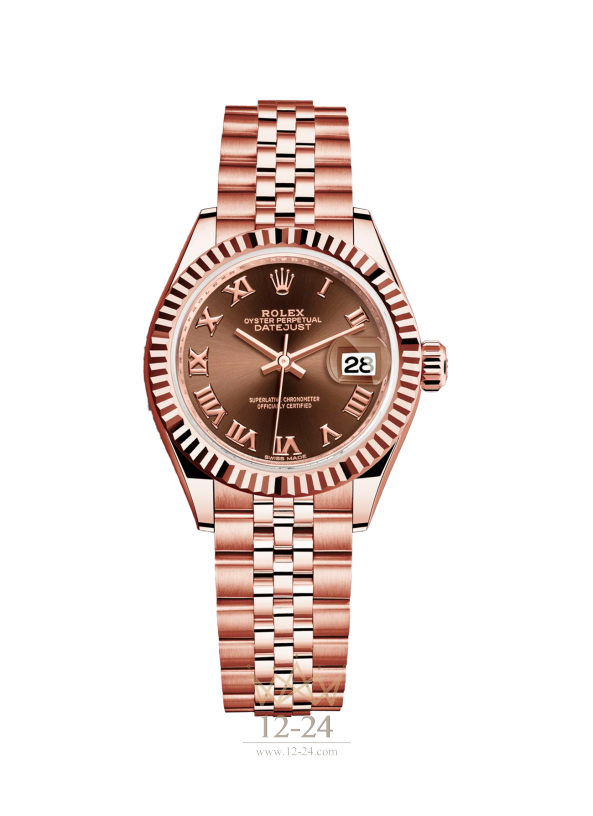 Rolex Lady-Datejust 28 Oyster Everose gold 279175-0015
