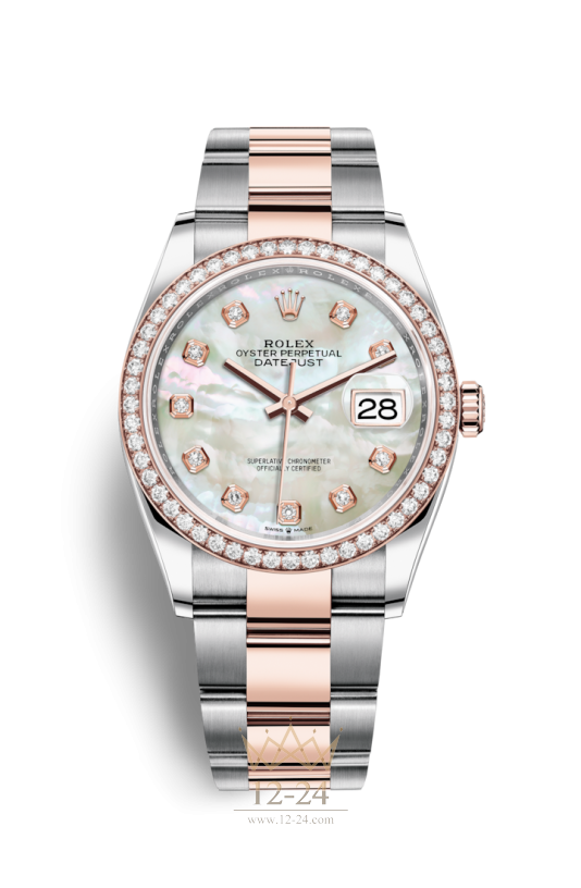 Rolex Oyster 36 мм Steel and Gold Everose 126281rbr-0010