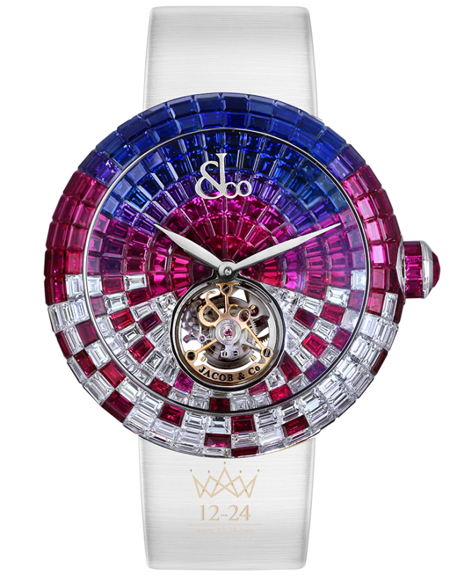 Jacob &amp; Co Brilliant Flying Tourbillon Purple Degrade BT543.30.SX.UC.B
