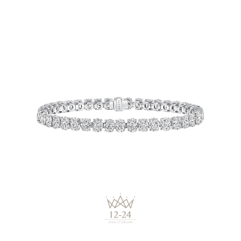 Graff Oval Cut Diamond Bracelet RGB627