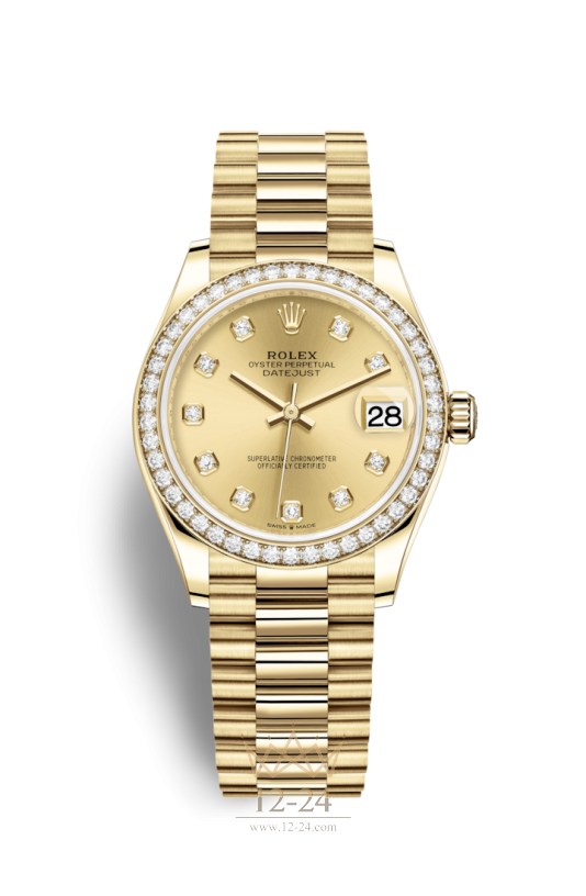 Rolex Oyster 31 мм Yellow Gold and Diamonds 278288rbr-0005
