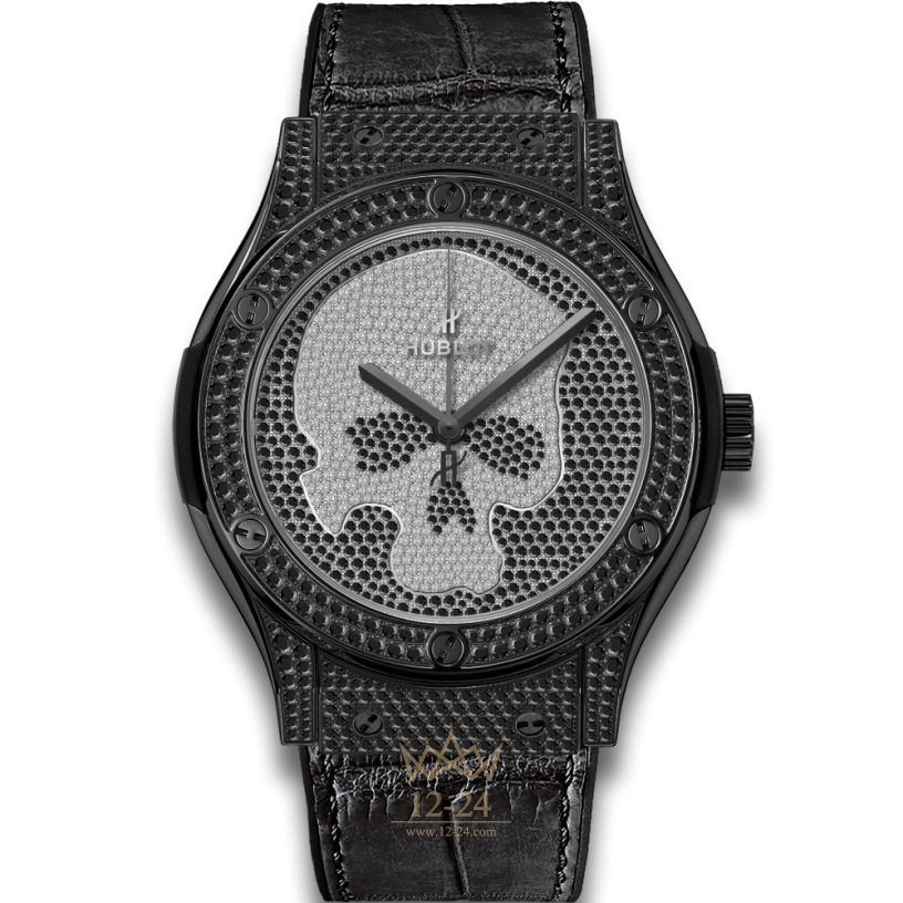 Hublot Skull Black Full Pavé 45 mm 511.ND.9100.LR.1700.SKULL