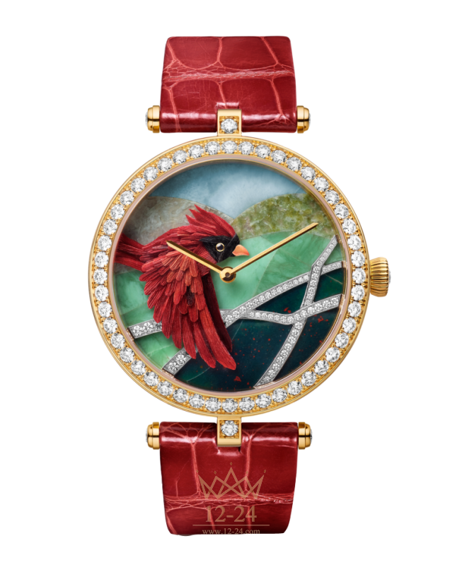 Van Cleef Lady Arpels Cardinal Carmin VCARO4KA00