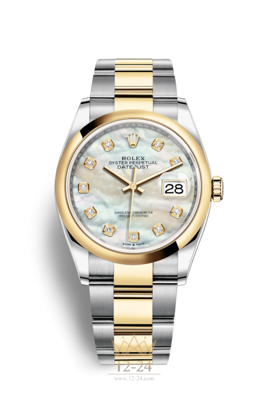 Rolex Oyster 36 мм Steel and Yellow Gold 126203-0024