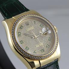 Часы Rolex Yellow gold Pave Dial 36 16188 — дополнительная миниатюра 3