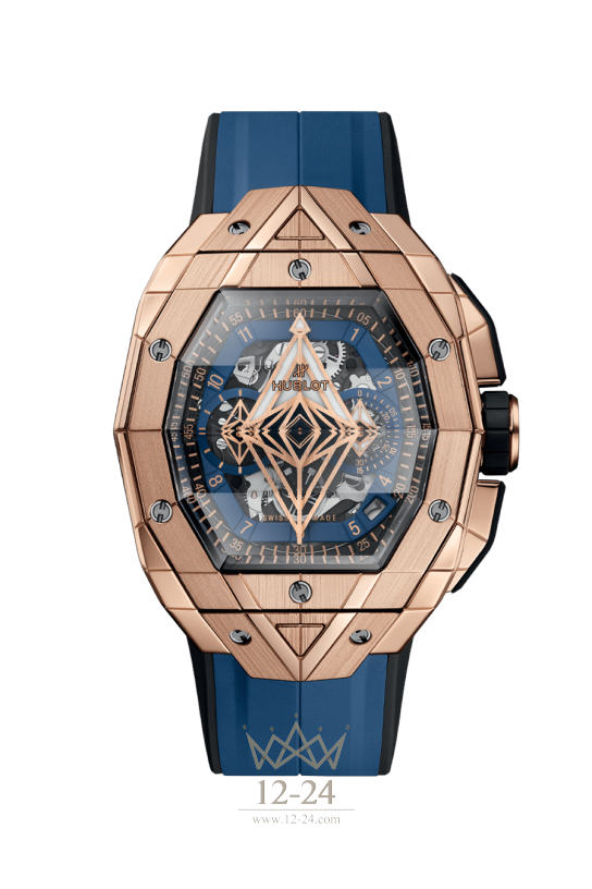 Hublot Sang Bleu King Gold Blue 648.OX.0151.RX.MXM24