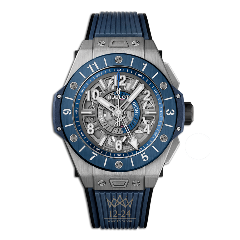 Hublot Unico GMT Titanium Blue Ceramic 471.NL.7112.RX