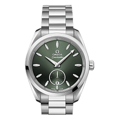Часы Omega Aqua Terra 150m Co Axial Master Chronometer Small Seconds 38 mm 220.10.38.20.10.001 — основная миниатюра