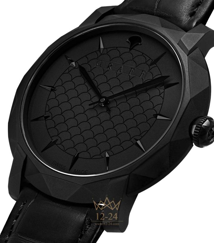 Graff Classic Butterfly Diamond and Emerald Watch BF43WGDE