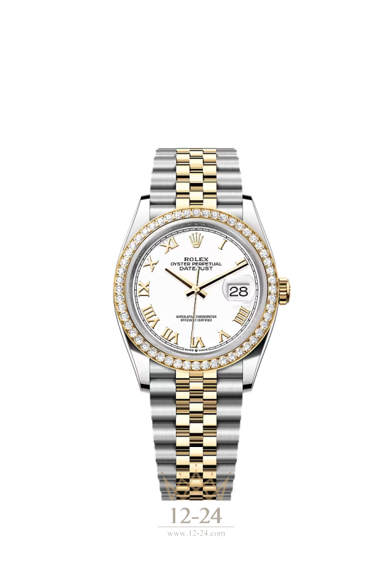 Rolex Oyster 36 мм Steel Yellow gold and Diamonds 126283rbr-0015