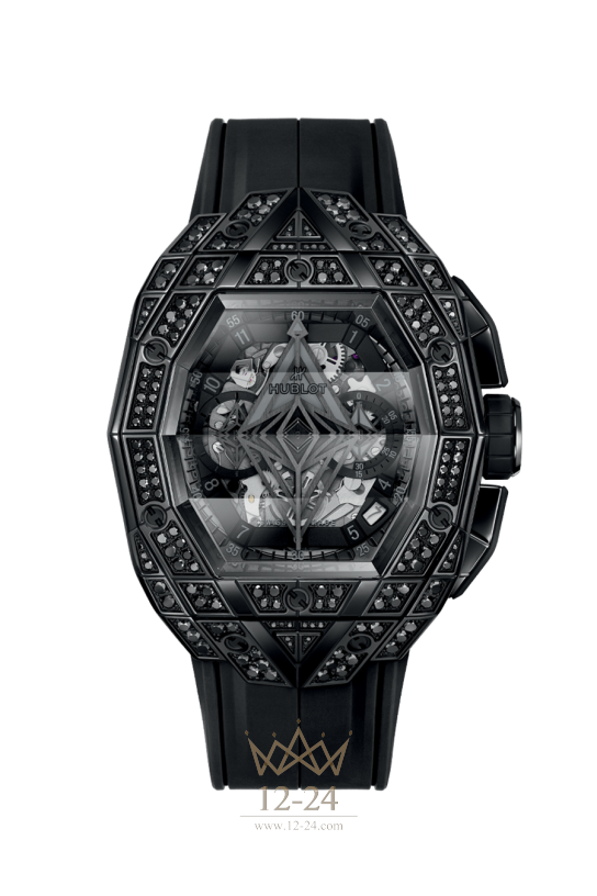Hublot Sang Bleu All Black Pavé 648.CX.0114.RX.1600.MXM24