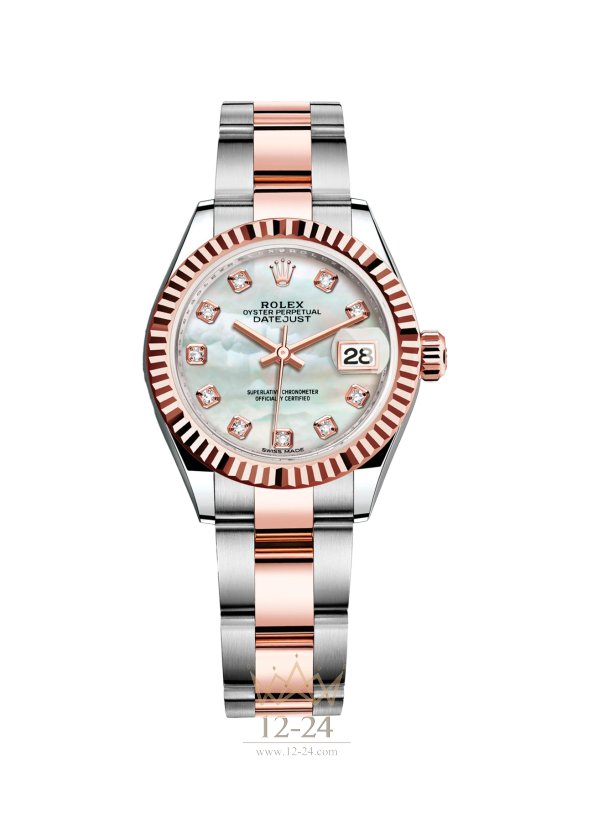 Rolex Lady-Datejust 28 Steel and Everose gold 279171-0014