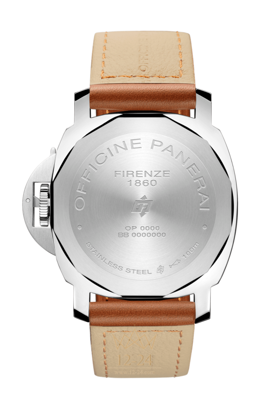 Panerai Base Logo 3 Days Acciaio — 44 mm PAM00775