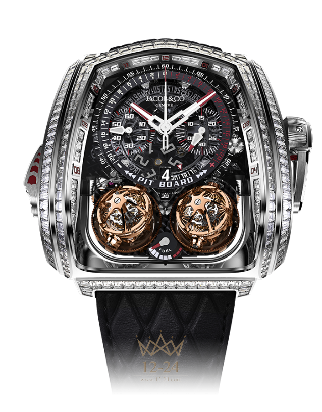 Jacob &amp; Co Twin Turbo Furious Baguette TT800.30.BD.AA.A