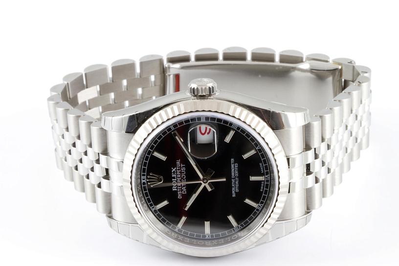 Rolex Steel and White Gold 36 мм 116234-0085