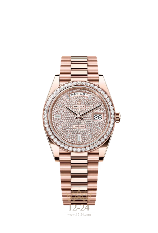 Rolex 40 мм Everose gold and Diamonds 228345rbr-0002