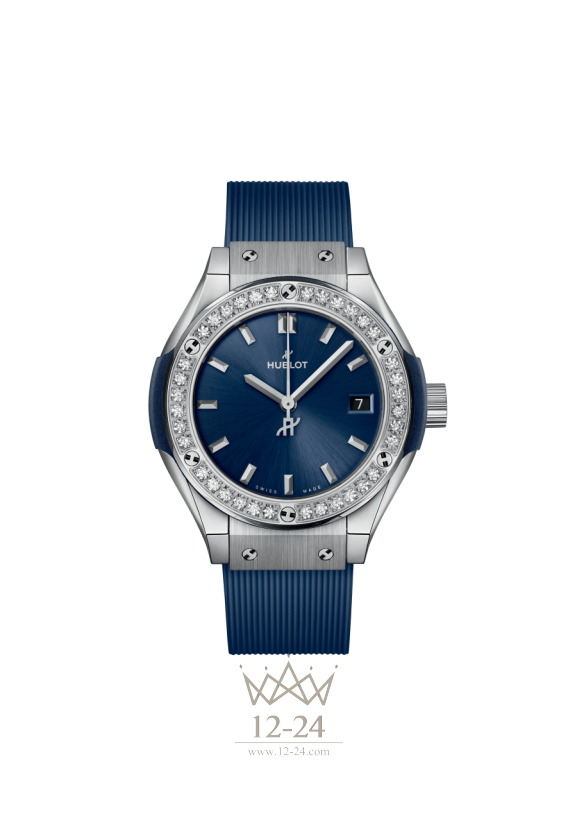 Hublot Titanium Blue Diamonds 591.NX.7170.RX.1204