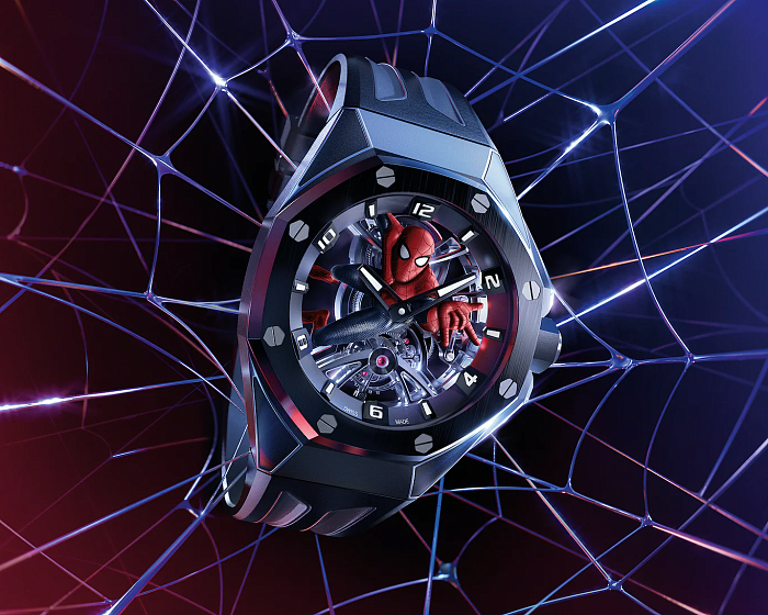 Новое творение Audemars Piguet в стиле Marvel: Royal Oak Concept Spider-Man Tourbillon