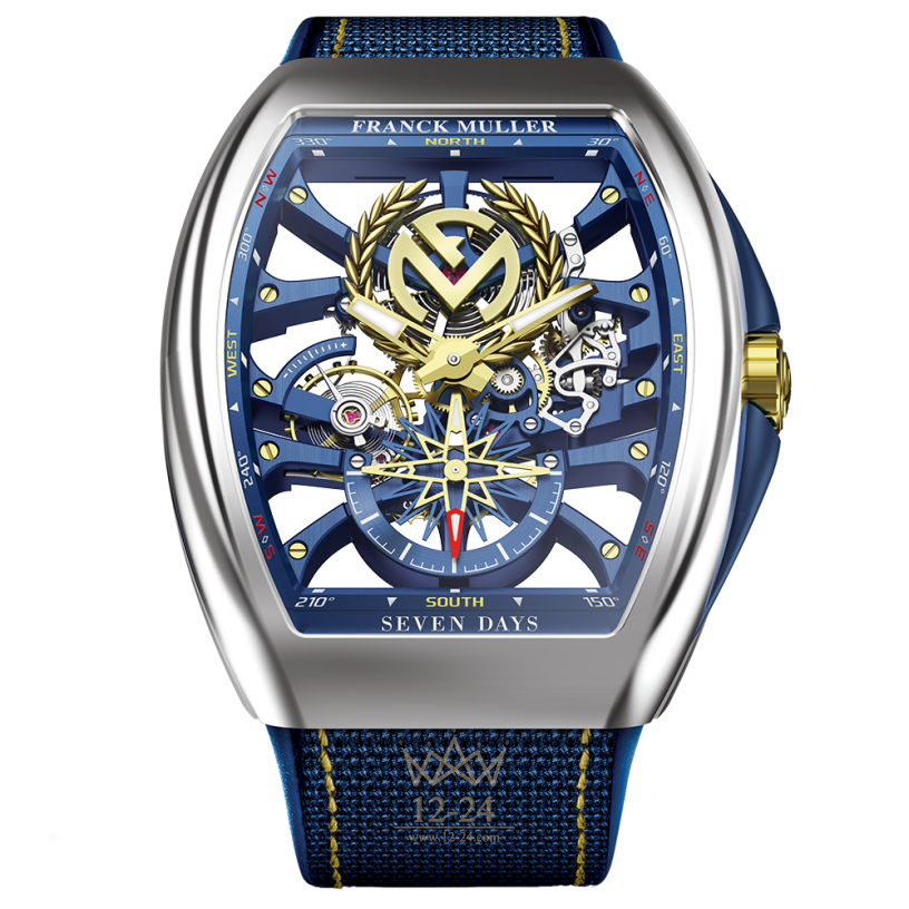Franck Muller Yachting Anchor Skeleton V 45 S6 SQT ANCRE FM YACHT AC