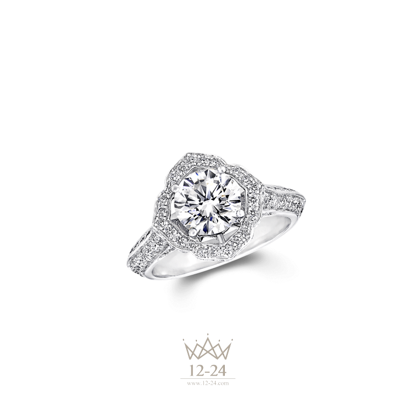 Graff Star Flower Star Flower Round Brilliant Cut