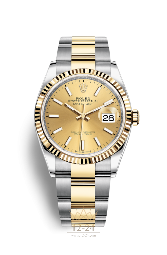 Rolex Oyster 36 мм Steel and Yellow Gold 126233-0016