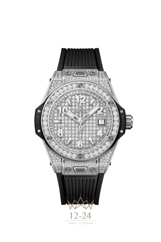 Hublot One Click Steel Full Pavé 485.SX.9000.RX.1604