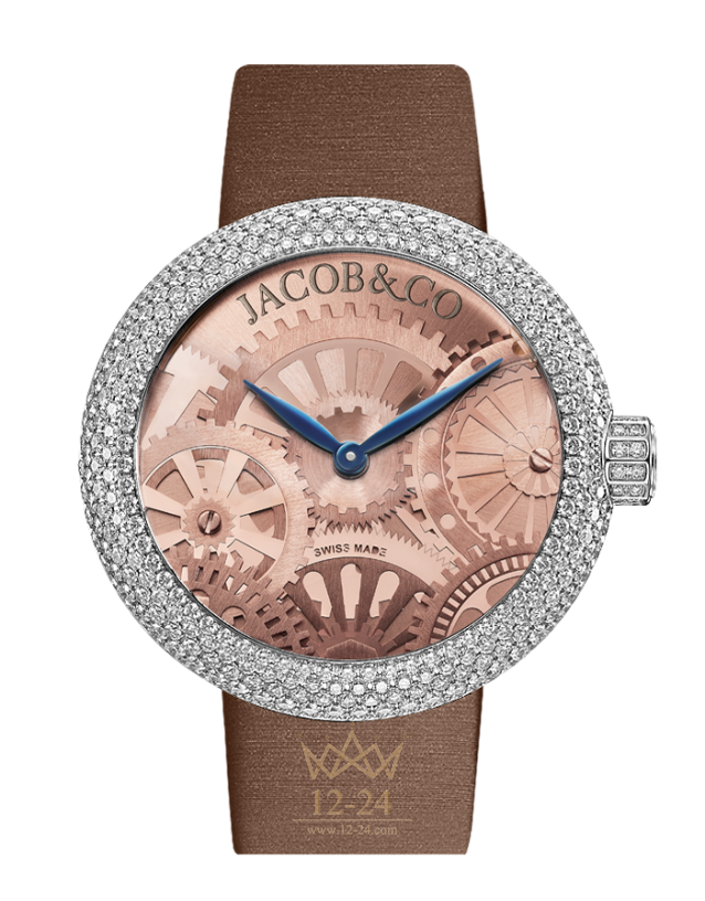 Jacob &amp; Co BRILLIANT HALF PAVE 210.030.10.RH.OY.3RD