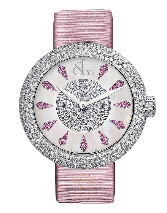 Jacob &amp; Co BRILLIANT HALF PAVE BQ030.10.RH.KC.A