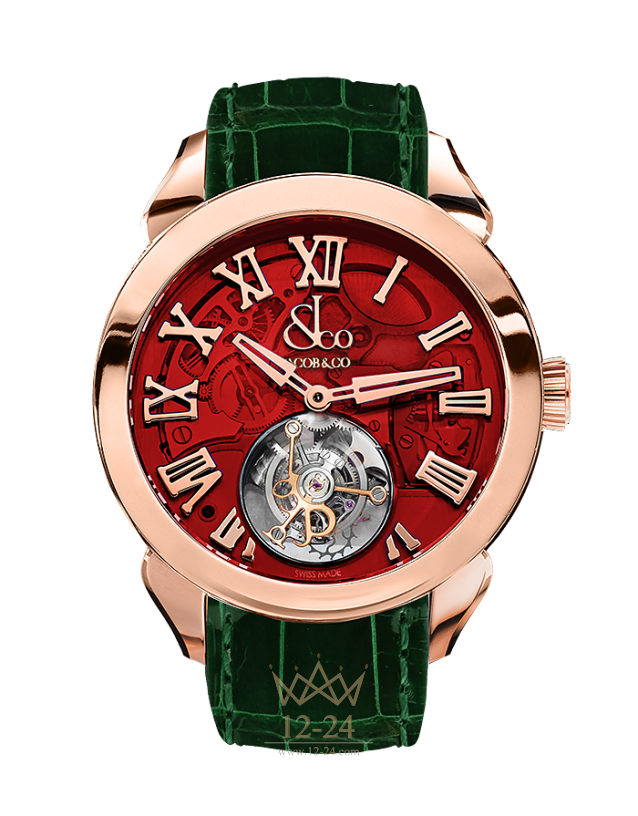 Jacob &amp; Co PALATIAL FLYING TOURBILLON HOURS &amp; MINUTES PT520.40.NS.QR.A